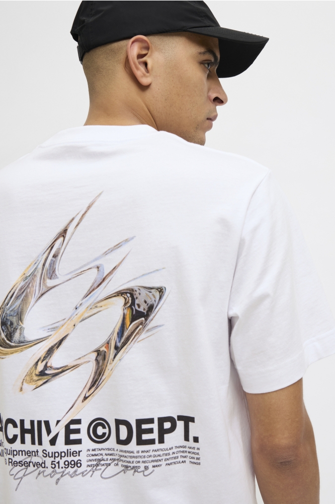 JCODYNAMIC DUST TEE SS CREW NECK LN 12273867 BRIGHT WHITE